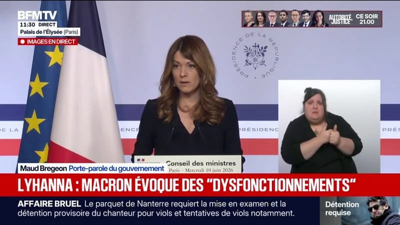 MAUD BREGEON, PORTE-PAROLE DU GOUVERNEMENT: « COMME DEPUIS NEUF ANS, LE BUDGET DE LA JUSTICE SERA EN HAUSSE L’ANNÉE PROCHAINE »