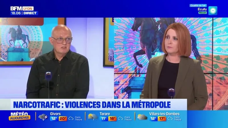 NARCOTRAFIC DANS LE RHÔNE: YVES COUBRONNE, ANCIEN COMMANDANT DE POLICE, EST L’INVITÉ DE BONSOIR LYON