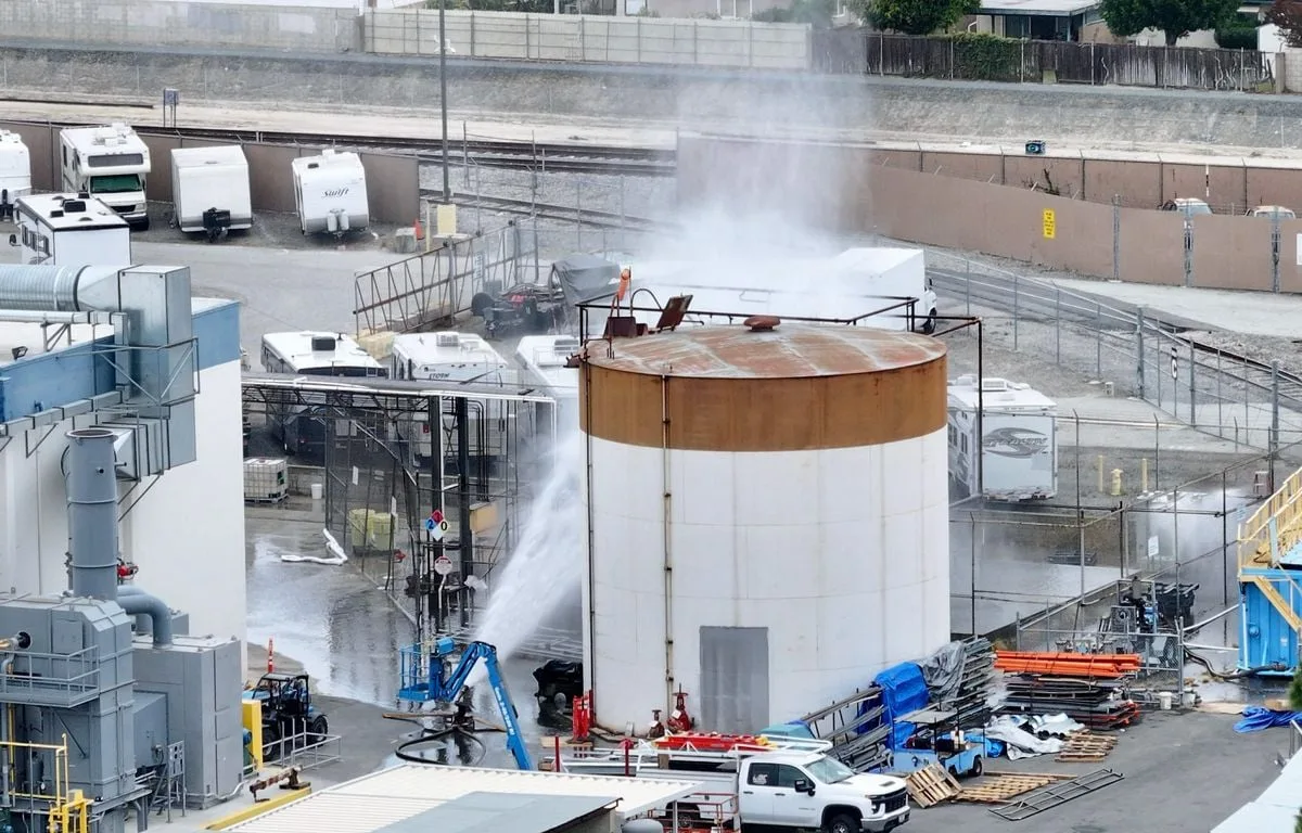 ETATS-UNIS : LA MENACE D’EXPLOSION DE PRODUIT CHIMIQUE EST « ÉLIMINÉE » À LOS ANGELES, L’ORDRE D’ÉVACUATION MAINTENU