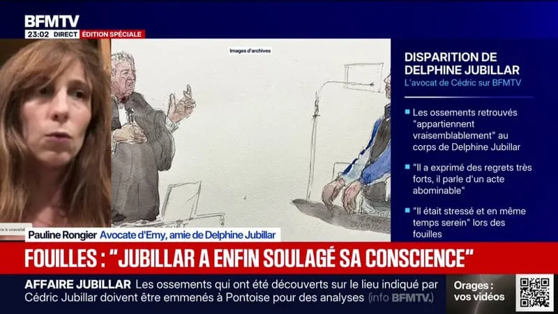 AFFAIRE JUBILLAR: « IL EST CLAIR QUE CÉDRIC JUBILLAR A MIS EN PLACE UNE DEUXIÈME STRATÉGIE », ESTIME PAULINE RONGIER, AVOCATE D’EMY, AMIE DE DELPHINE