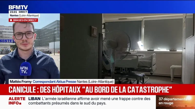CANICULE: PLUS DE 3.500 APPELS EN 24H AU SAMU ET AUX URGENCES DE LOIRE-ATLANTIQUE
