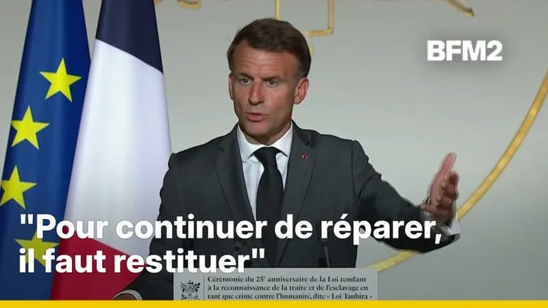 25 ANS DE LA LOI TAUBIRA: LE DISCOURS D’EMMANUEL MACRON EN INTÉGRALITÉ