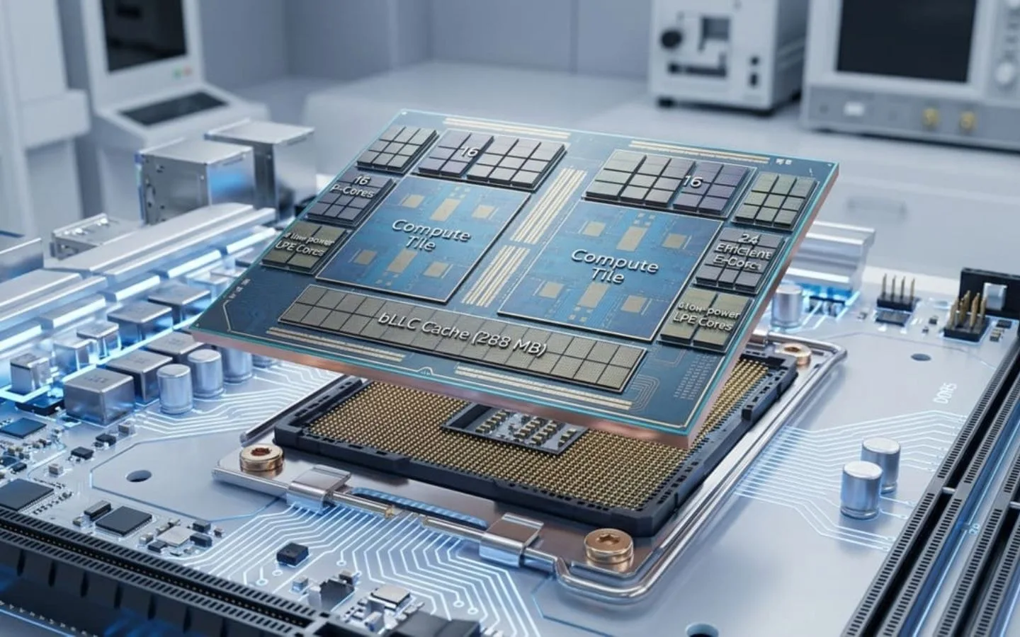 INTEL NOVA LAKE : LE CHIPSET Z990 CHANGE POUR SATISFAIRE DES CPU DUAL-TILE GARGANTUESQUES