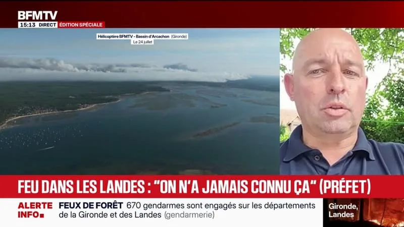INCENDIES EN FRANCE: « NOS ÉQUIPES SONT FATIGUÉES », CONFIE MICKAËL BIBERON, PORTE-PAROLE UNSA SAPEURS-POMPIERS