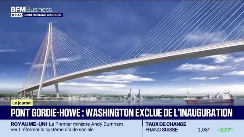 PONT GORDIE-HOWE : LE CANADA INAUGURE CE PONT SANS LES ÉTATS-UNIS