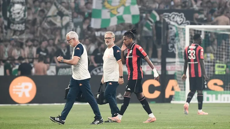SAINT-ETIENNE-NICE: BOUDAOUI SORT APRÈS UN GROS CHOC À DEUX SEMAINES DU MONDIAL, L’ALGÉRIE RETIENT SON SOUFFLE