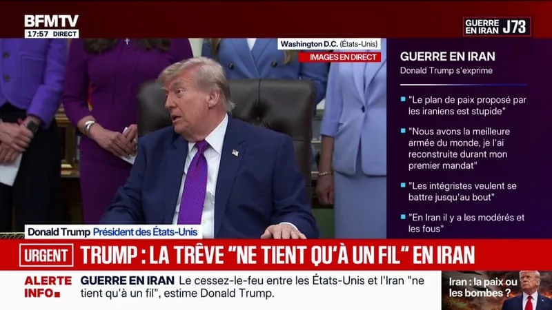 DÉTROIT D’ORMUZ: « 111 MISSILES ONT ÉTÉ TIRÉS SUR NOS BÂTIMENTS », DÉCLARE DONALD TRUMP