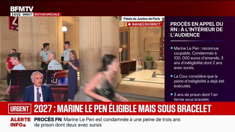PROCÈS EN APPEL DU RN: « IL APPARTIENT À UN RESPONSABLE POLITIQUE DE FAIRE RESPECTER LES RÈGLES, PLUTÔT QUE DE LES ENFREINDRE », ESTIME LA COUR D’APPEL