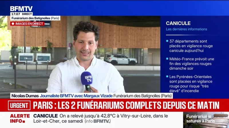CANICULE: LES DEUX FUNÉRARIUMS PARISIENS AU COMPLET