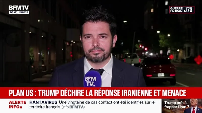 GUERRE AU MOYEN-ORIENT: DONALD TRUMP JUGE « TOTALEMENT INACCEPTABLE » LA RÉPONSE DE L’IRAN POUR METTRE FIN AU CONFLIT