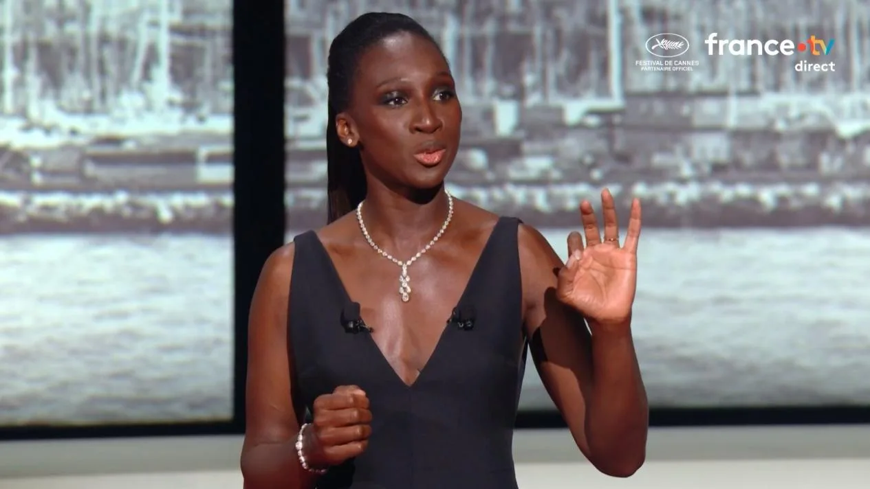 FESTIVAL DE CANNES : EYE HAÏDARA SE PAYE LES CRITIQUES DANS SON DISCOURS D’OUVERTURE
