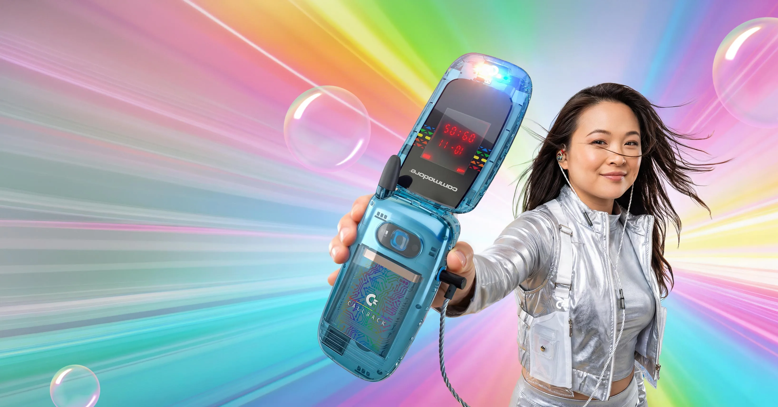 COMMODORE CALLBACK 8020 : UN SMARTPHONE À CLAPET POUR FUIR LES RÉSEAUX SOCIAUX