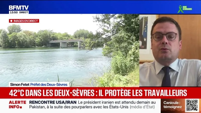 CANICULE: « LES CHANTIERS DE BTP ET DE TRAVAUX PUBLICS ONT ÉTÉ AUTORISÉS À DÉBUTER LEUR ACTIVITÉ DÈS 6H DU MATIN », ANNONCE LE PRÉFET DES DEUX-SÈVRES