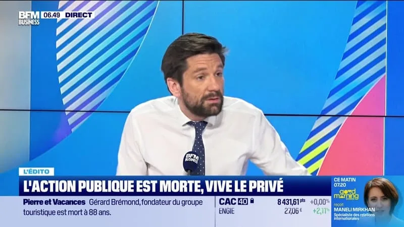 L’EDITO DE RAPHAËL LEGENDRE : L’ACTION PUBLIQUE EST MORTE, VIVE LE PRIVÉ – 26/06