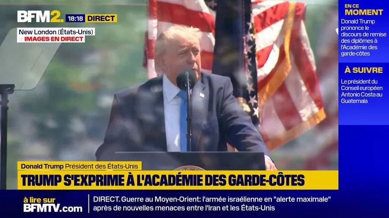 IRAN: « NOUS POURRIONS ÊTRE AMENÉS À LES FRAPPER ENCORE PLUS FORT, MAIS PEUT-ÊTRE PAS », PRÉVIENT DONALD TRUMP