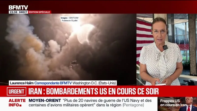 GUERRE AU MOYEN-ORIENT: D’IMPORTANTES TRACTATIONS EN COURS À LA MAISON-BLANCHE TANDIS QUE L’ARMÉE AMÉRICAINE FRAPPE L’IRAN POUR LA TROISIÈME NUIT CONSÉCUTIVE