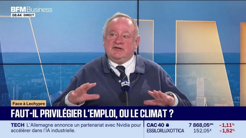 EMMANUEL LECHYPRE FACE À JEAN-MARC DANIEL : FAUT-IL PRIVILÉGIER L’EMPLOI, OU LE CLIMAT ? – 20/10
