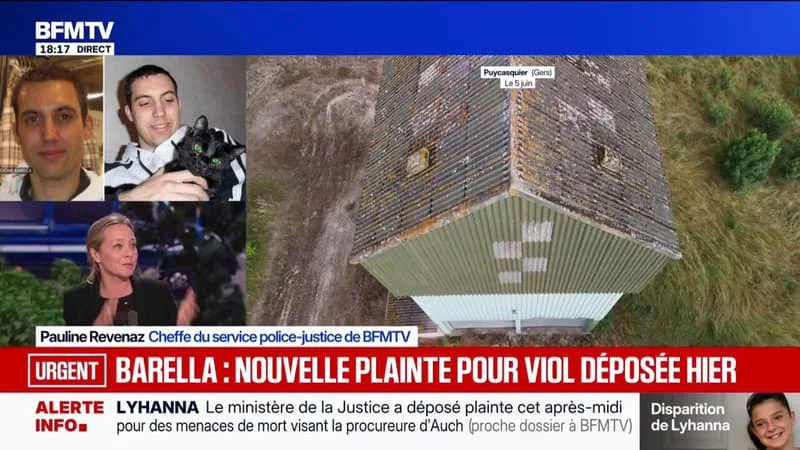 UNE NOUVELLE PLAINTE POUR VIOL DÉPOSÉE CONTRE JÉRÔME BARELLA, SELON UNE SOURCE PROCHE DU DOSSIER À BFMTV
