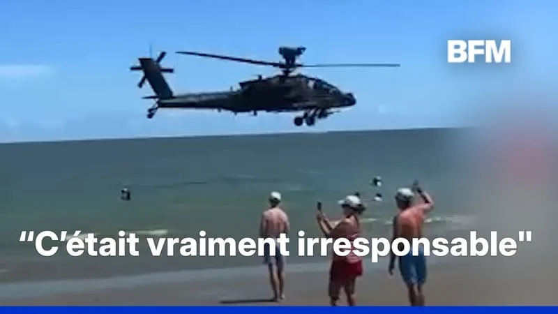 ÉTATS-UNIS: L’ADMINISTRATION TRUMP ANNULE LA SUSPENSION DE MILITAIRES AYANT SURVOLÉ LA PLAGE