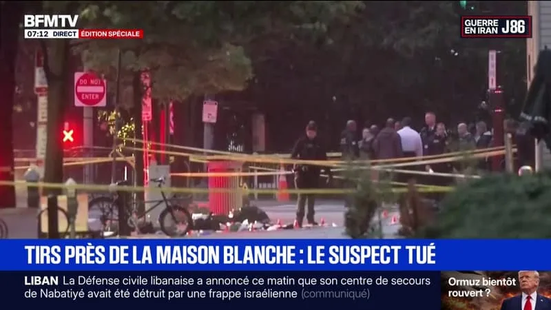 ÉTATS-UNIS: CE QUE L’ON SAIT DES COUPS DE FEU PRÈS DE LA MAISON BLANCHE