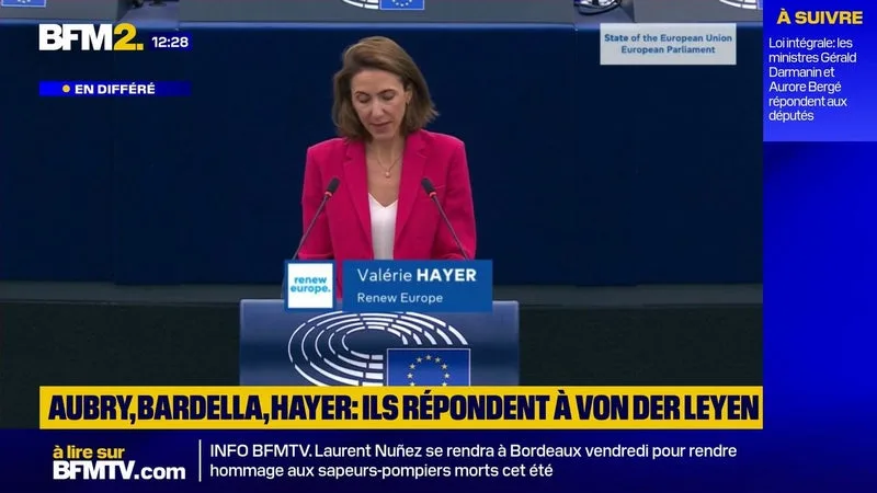 « LE CANADA EST LE BIENVENU DANS L’UNION EUROPÉENNE », AFFIRME L’EURODÉPUTÉE VALÉRIE HAYER