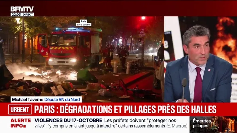JOURNÉE DU 17-OCTOBRE: « IL Y A EU UN MANQUE D’ANTICIPATION », ESTIME MICHAEL TAVERNE, DÉPUTÉ RN DU NORD