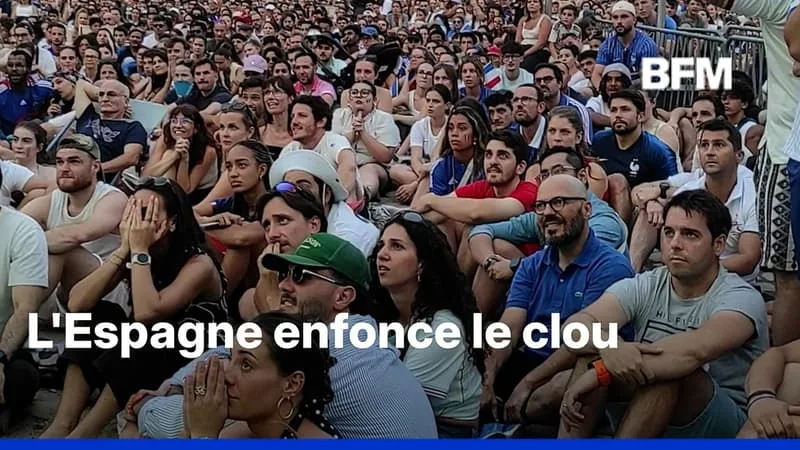 MONDIAL 2026: L’ESPAGNE ENFONCE LE CLOU AVEC UN DEUXIÈME BUT, LES SUPPORTERS FRANÇAIS DÉPITÉS