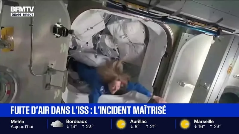 NASA: CE QUE L’ON SAIT DE LA FUITE D’AIR À BORD DE LA STATION SPATIALE INTERNATIONALE