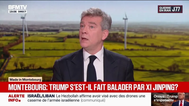 MADE IN MONTEBOURG – “LES CHINOIS ONT MONTRÉ À DONALD TRUMP QU’ILS ÉTAIENT LES PATRONS”, ESTIME L’ANCIEN MINISTRE DE L’ÉCONOMIE