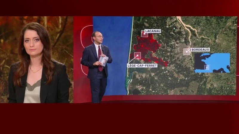 INCENDIE EN GIRONDE: 220.000 PERSONNES ONT ÉTÉ ÉVACUÉES DE LEUR DOMICILE JUSQU’À PRÉSENT, C’EST LA PLUS VASTE ÉVACUATION DE POPULATION JAMAIS ORGANISÉE