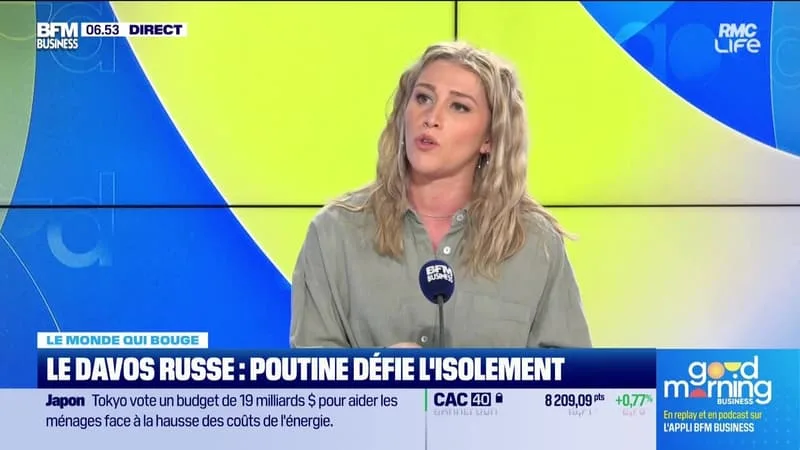 ANNALISA CAPPELLINI : LE DAVOS RUSSE, POUTINE DÉFIE L’ISOLEMENT – 03/06