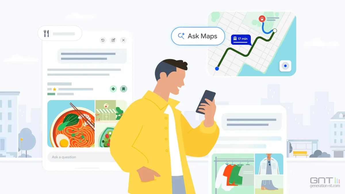 GOOGLE MAPS POURRA COMMANDER VOTRE REPAS ET PLUS ENCORE