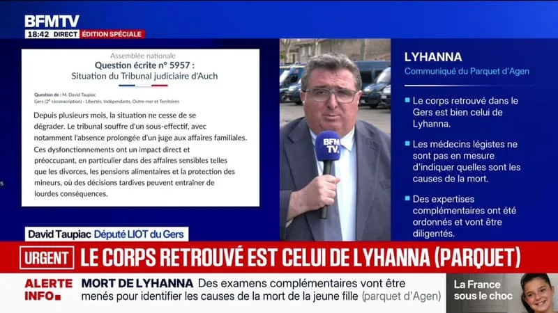 DAVID TAUPIAC, DÉPUTÉ LIOT DU GERS, AVAIT « CONSTATÉ QU’IL Y AVAIT DES POSTES DE MAGISTRATS NON POURVUS AU TRIBUNAL D’AUCH”
