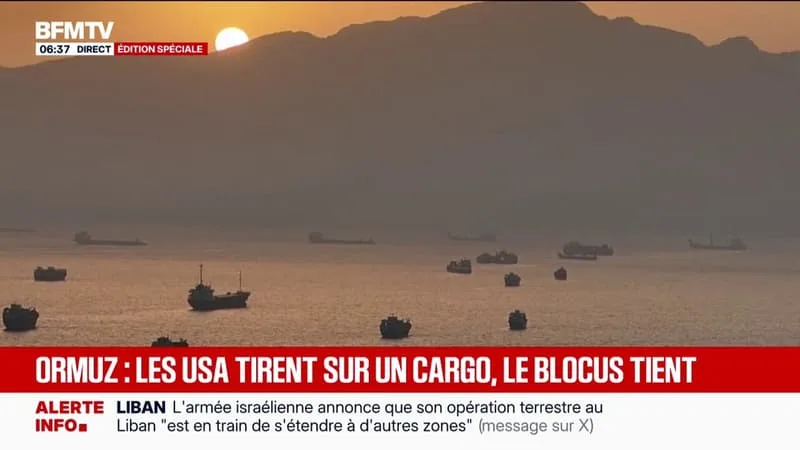 DANS LE DÉTROIT D’ORMUZ, LES BATEAUX RESTENT IMMOBILES, SUSPENDUS À UN ACCORD ENTRE LES ÉTATS-UNIS ET L’IRAN
