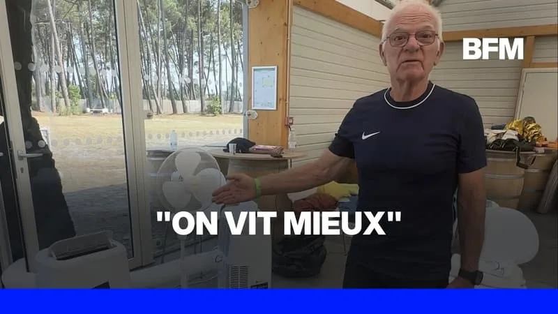 « ON DOIT ÊTRE AUTOUR DES 35 DEGRÉS »: FACE AUX FORTES CHALEURS, LES CENTRES D’ACCUEIL POUR LES SINISTRÉS DES INCENDIES S’ADAPTENT