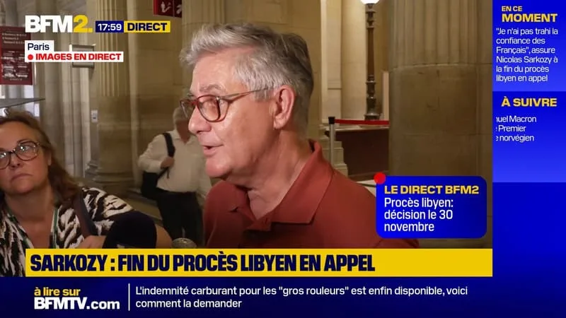 PROCÈS LIBYEN: LA PARTIE CIVILE SE DIT CONVAINCU DE LA « CULPABILITÉ » DE NICOLAS SARKOZY