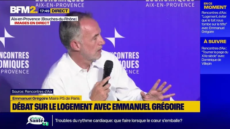 RENCONTRES D’AIX: « IL FAUT SE BATTRE POUR RENOUER AVEC LA MYTHOLOGIE DES MAIRES BÂTISSEURS », DÉCLARE EMMANUEL GRÉGOIRE