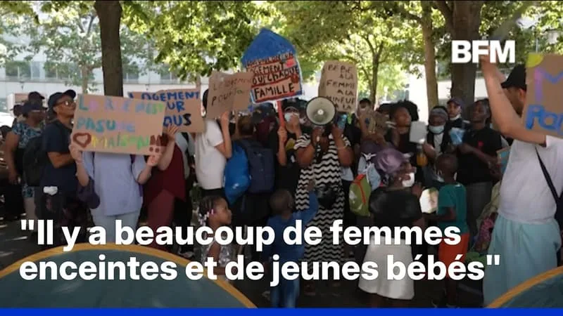 CANICULE: LES PERSONNES SANS-ABRIS RÉCLAMENT UN LOGEMENT D’URGENCE FACE AUX CHALEURS EXTRÊMES