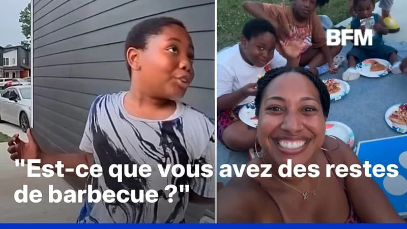 UN ENFANT DEMANDE À SES VOISINS DES RESTES DE BARBECUE ET LA VIDÉO DEVIENT VIRALE