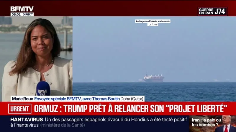 EN IRAN, DONALD TRUMP ENVISAGE DE RELANCER SON « PROJET LIBERTÉ » DANS LE DÉTROIT D’ORMUZ