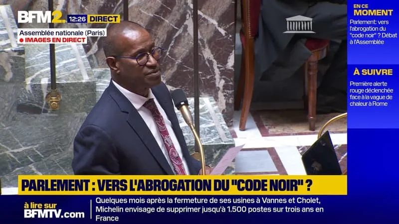 ESCLAVAGE : L’ASSEMBLÉE NATIONALE APPROUVE À L’UNANIMITÉ L’ABROGATION DU CODE NOIR