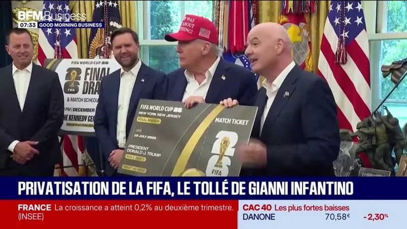 VERS UNE PRIVATISAITON DE LA FIFA ?