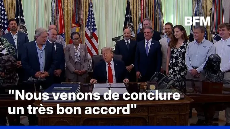 GUERRE AU MOYEN-ORIENT: DONALD TRUMP AFFIRME AVOIR VALIDÉ UN ACCORD AVEC L’IRAN, TÉHÉRAN NUANCE