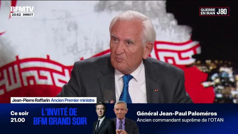 « IL FAUT VRAIMENT QUE L’EUROPE MONTRE NOTRE VOLONTÉ D’INDÉPENDANCE », RÉCLAME JEAN-PIERRE RAFFARIN, ANCIEN PREMIER MINISTRE