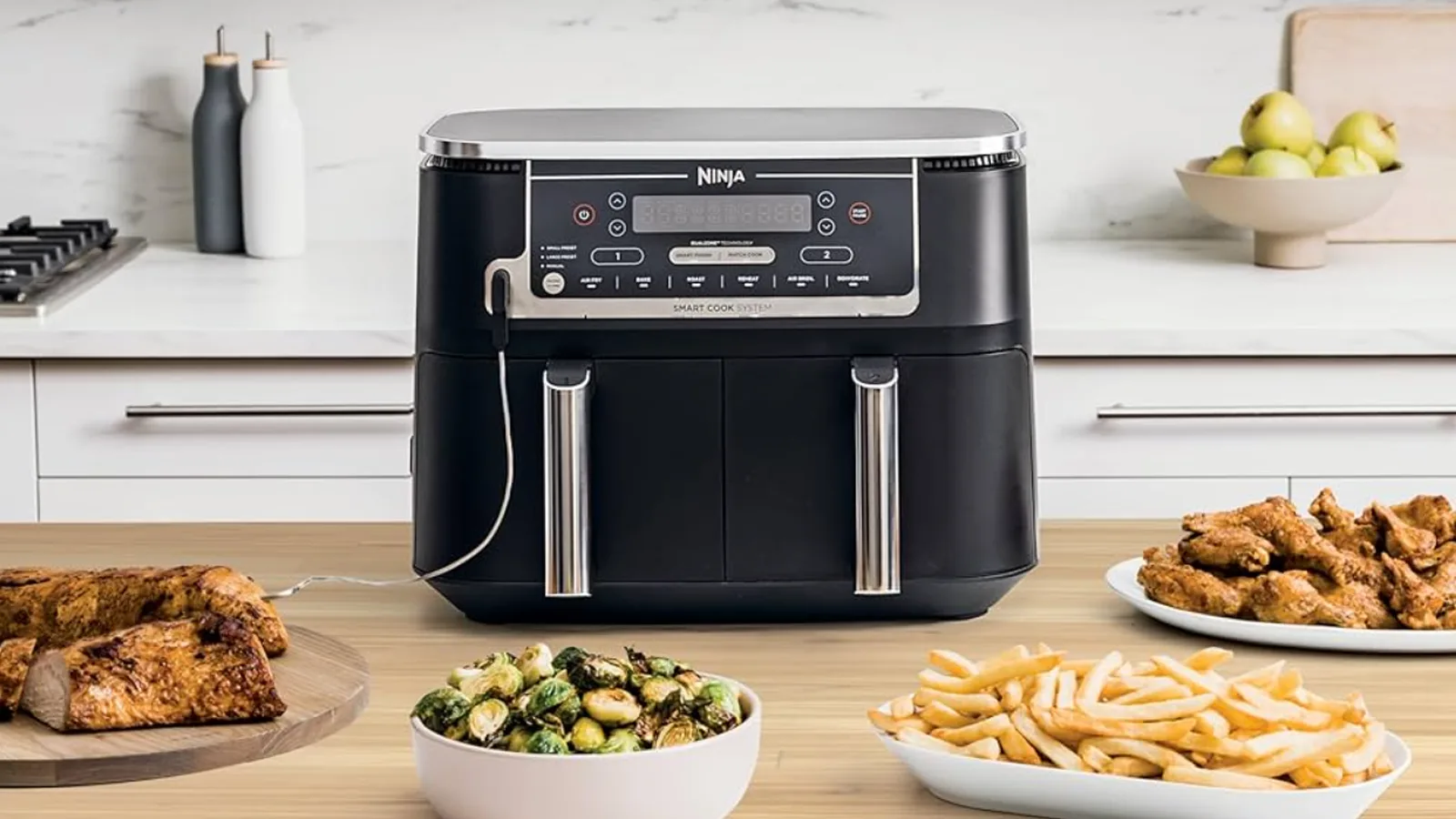 44% DE RÉDUCTION SUR LA RÉFÉRENCE DES AIRFRYERS : LE NINJA DUALZONE 7,6L À 99,99 €