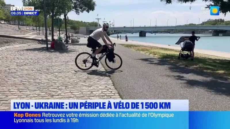 LYON-UKRAINE : UN PÉRIPLE À VÉLO DE 1 500 KM
