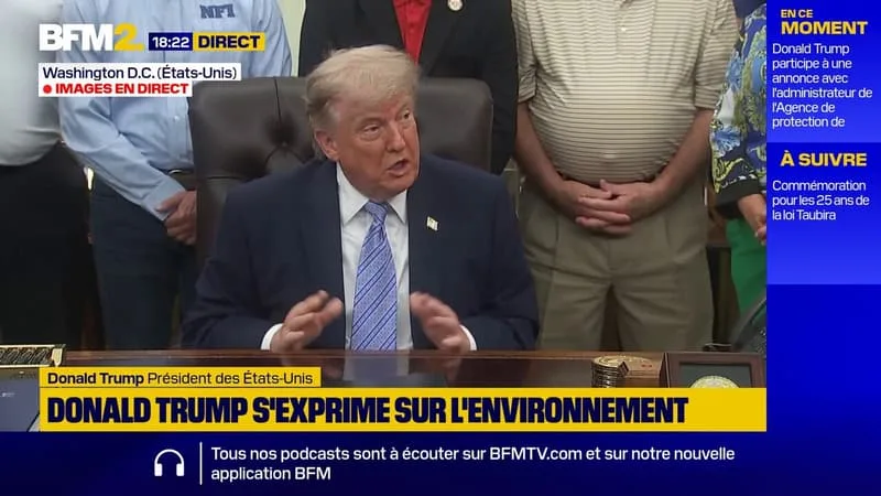 DONALD TRUMP ASSURE QU’IL N’A PAS « BESOIN » DU CONGRÈS POUR CONSTRUIRE L’ARC DE TRIOMPHE AMÉRICAIN