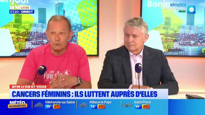 BFM LYON ET VOUS: ILS LUTTENT AUPRÈS D’ELLES CONTRE LES CANCERS FÉMININS