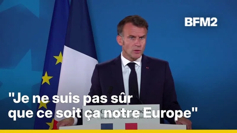 IMMIGRATION: L’OPPOSITION D’EMMANUEL MACRON AUX « HUBS DE RETOUR » HORS DES FRONTIÈRES DE L’UNION EUROPÉENNE