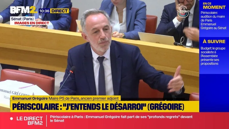 PÉRISCOLAIRE: « NON, ON N’A PAS CACHÉ DES PÉDOPHILES À LA VILLE DE PARIS », SE DÉFEND EMMANUEL GRÉGOIRE